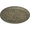Ekena Millwork Luton Ceiling Medallion (Fits Canopies up to 3 1/2"), Hand-Painted Witch Hazel Crackle, 21"OD x 2"P CM21LUWHC - alternate 3